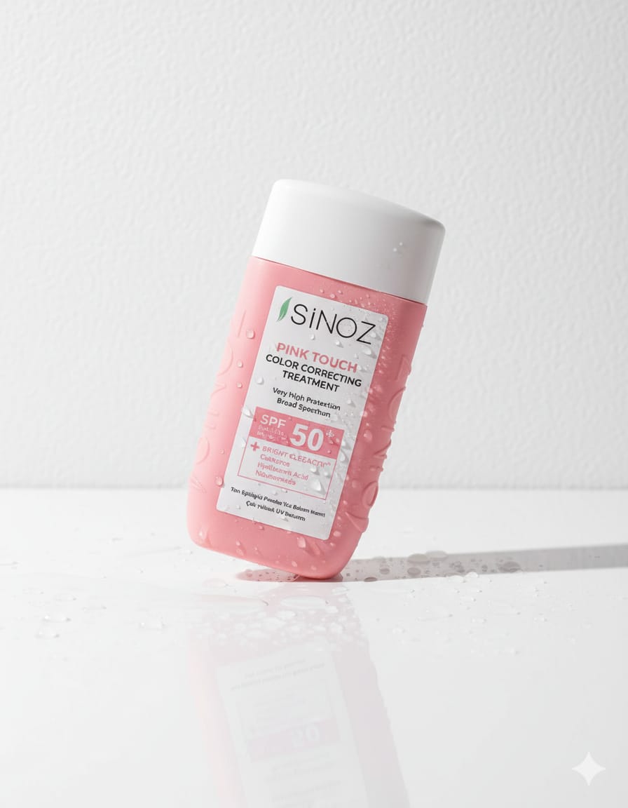 Sinoz Pink Touch – واقي شمس بلون وردي