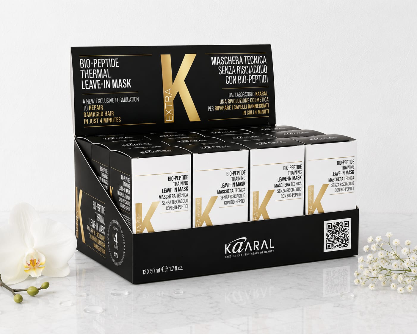 مجموعة ماسك إكسترا كيه ــ KIT LEAVE-IN MASK