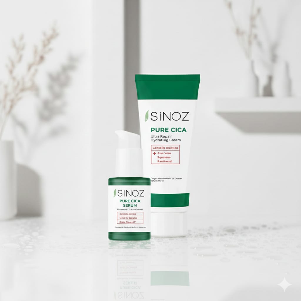 باكج SINOZ PURE CICA للعناية المكثفة وتهدئة البشرة